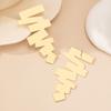 Fashion Personality Geometric Irregular Ladder Trend Temperament Versatile Jewelry Earrings Earrings
