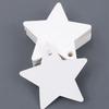 100 Pcs Five-pointed Star Christmas Wedding Label Party Gift Card Hanging Tags Christmas Ornaments