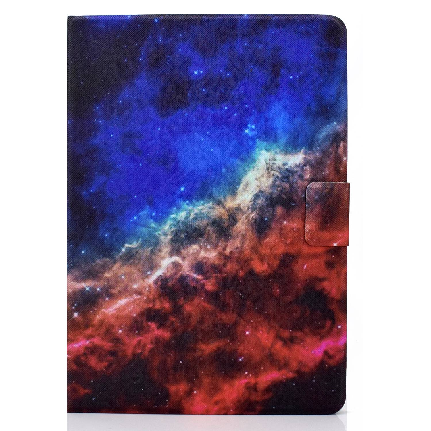 

For Lenovo Tab M10 Plus (3rd Gen)/Xiaoxin Pad 2022 10.6 inch PU Leather Case Pattern Printing Card Holder Stand Cover Starry Sky