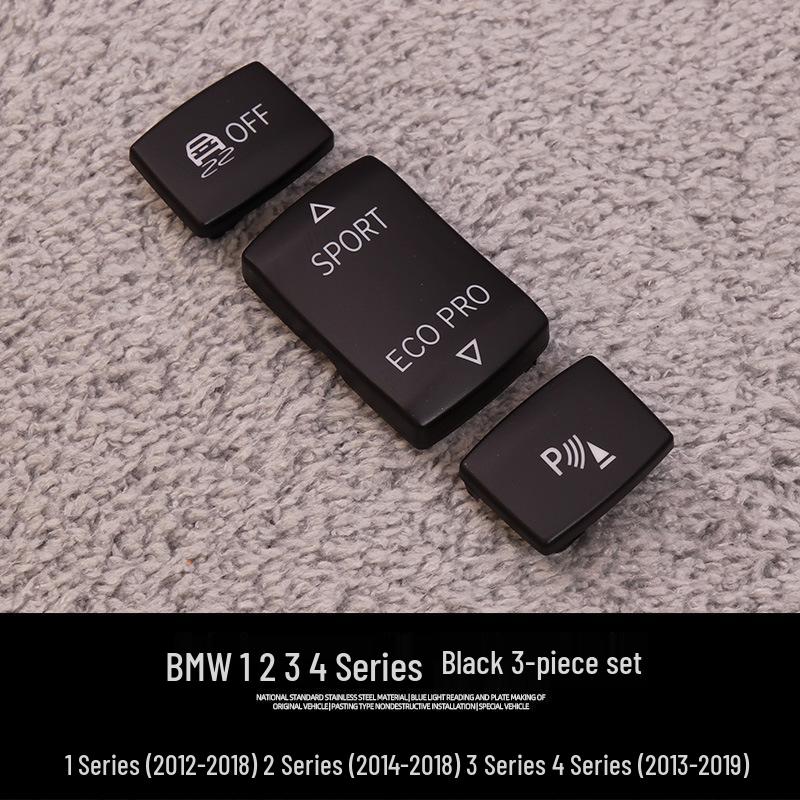 Interior Modification Kit for BMW Multi-Function Buttons: Fits 1, 2, 3, 4 Series, X5, X6 Sport Switches.