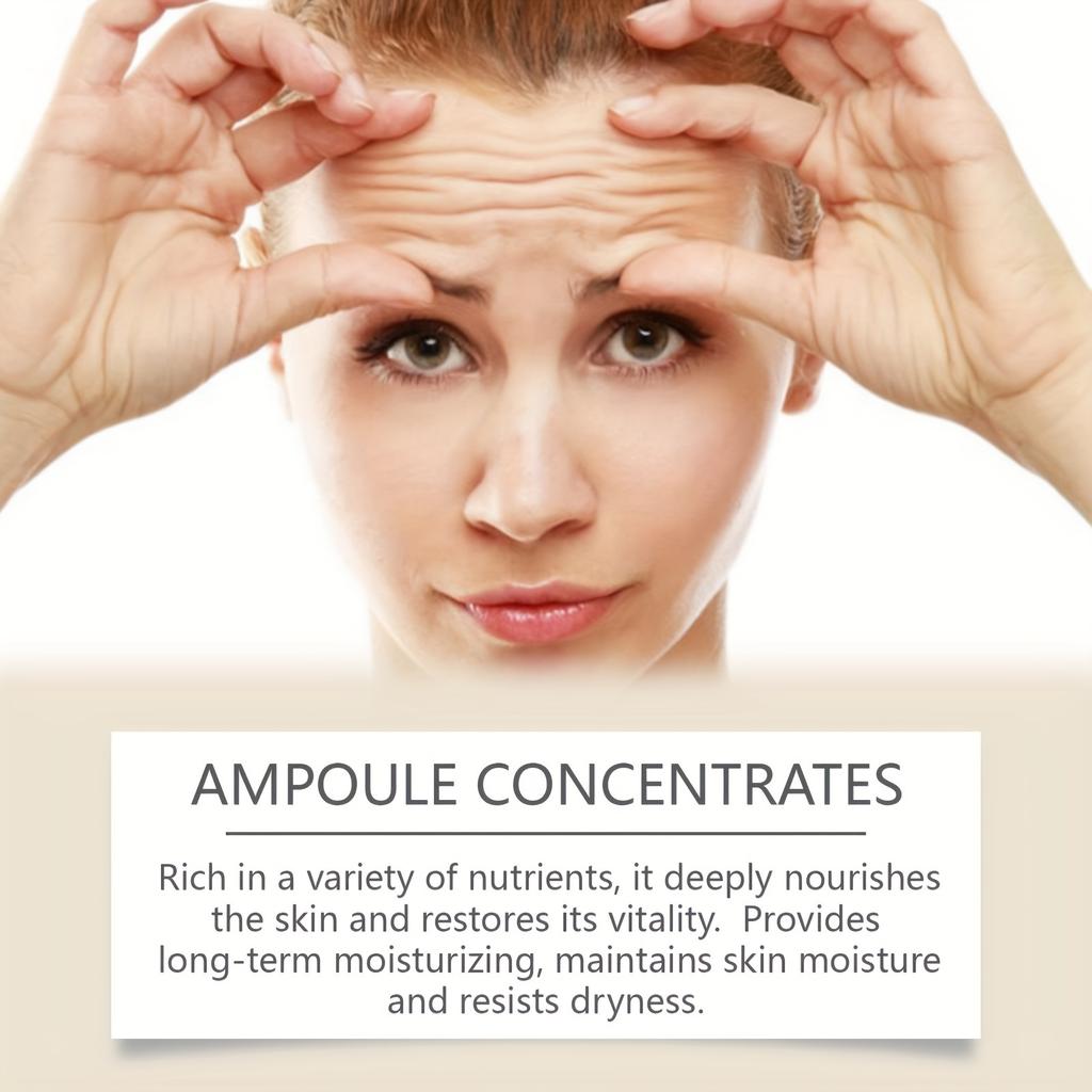 Facial Care Ampoule Moisturizing Whitening Skin Anti Acne Fade Fine Lines Anti-Aging Firming Essence Portable Face Care Serum