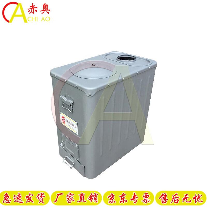 Портативная палаточная печь для обогрева на угле и дровах