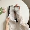 Thin Ice Silk Arm Sleeves Elastic Cuffs Lightweight Comfort For Extended Wear In Warm Climates