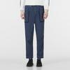 adidas Solid Color Belted Woven Track Pants Men Bottoms Blue HM7470
