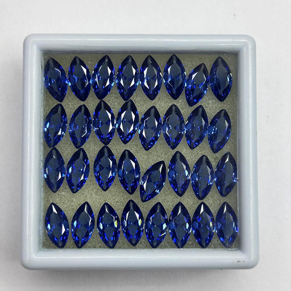 Natural Blue Sapphire Loose Gemstone 9.00 ct Marquise Cut 10×5 mm Lot September Birthday Birthstone