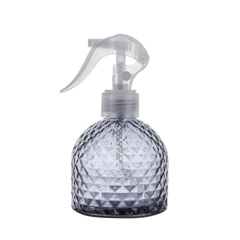 Stylish Glass Refill Bottle for Hand Sanitizer, Lotion, Shampoo, Shower Gel - Press-Type for Home Bathroom