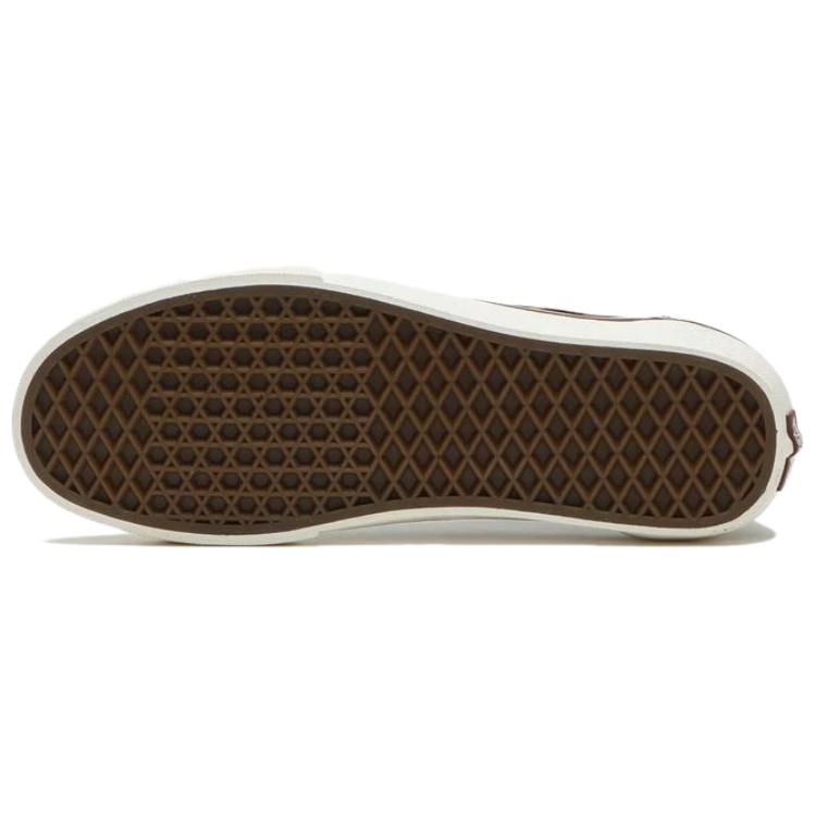 Vans Style 136 Decon Vr3 Sf Fashion Comfortable Low-Top Skate Shoes Unisex Sneakers Black Brown VN0A4BX9BMB