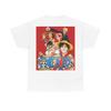 One Piece Straw Hat Pirates Cartoon Flag 2026 Unisexs and Womens Summer Cotton TShirt Comfortable Breathable HighQuality Ins
