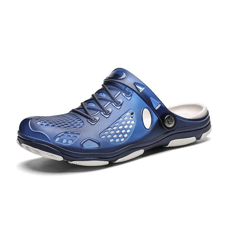 

Beach Sandals Slippers Men Anti Slip Thick Sole Slippers Lightweight Summer Flip Flops Garden Shoes Man Water Shoes 40