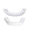 The New Simulation Braces Upper Lower Teeth Whitening Silicone Teeth Sticker Dentures