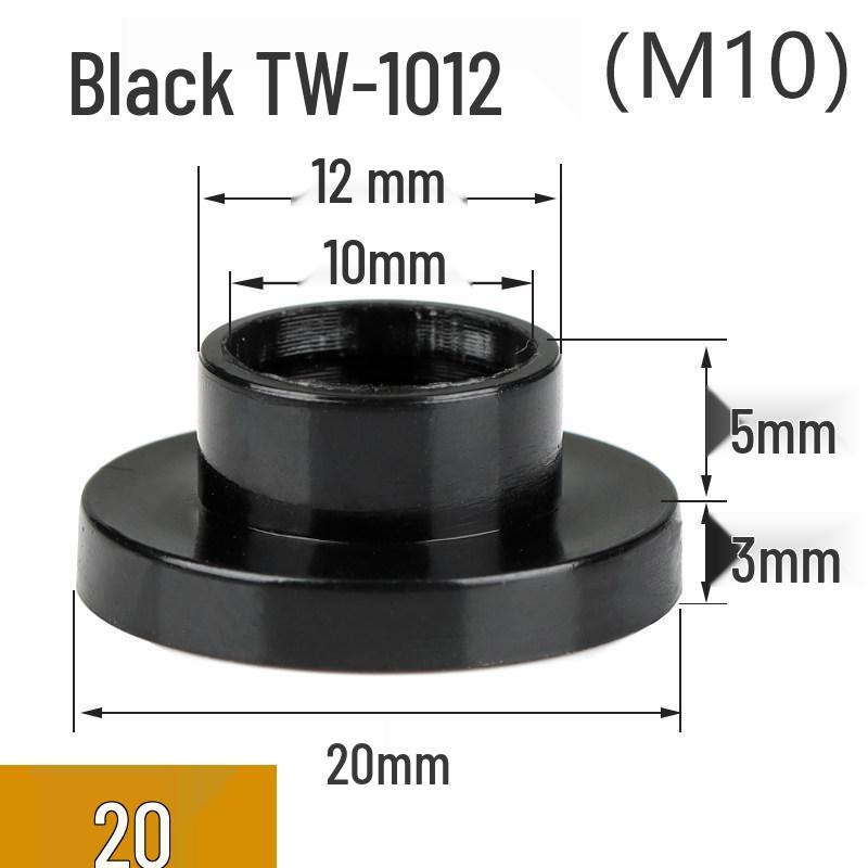 T-shaped Insulating Nylon Washer & Sleeve Assortment for M2-M12 Screws