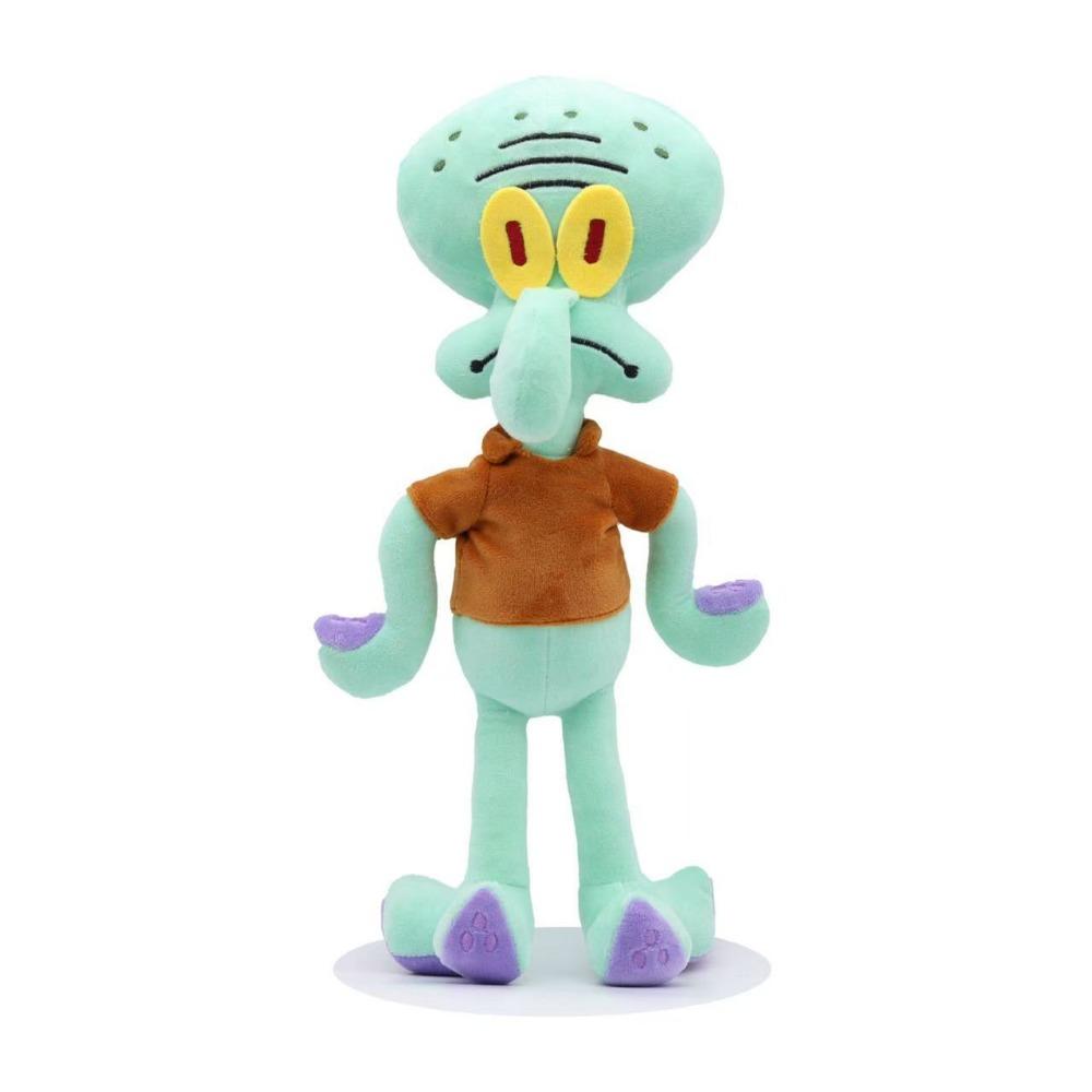 Cute Cartoon Octopus And Sponge Figurines Kawaii Collectible Toys Dolls Perfect Birthday Gifts For Home Desk Decor