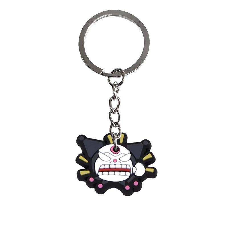 Kuromi PVC Soft Rubber Backpack Charm Keychain Pendant - Small Gift Ornament