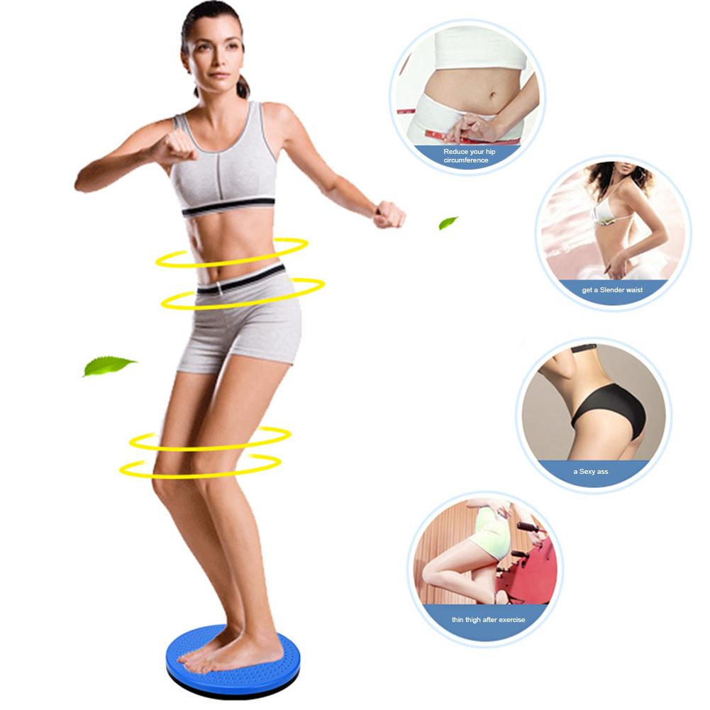 Fitness Waist Twisting Disc Balance Board Physical Massage Plates Weight Loss Body Shaping Training Board