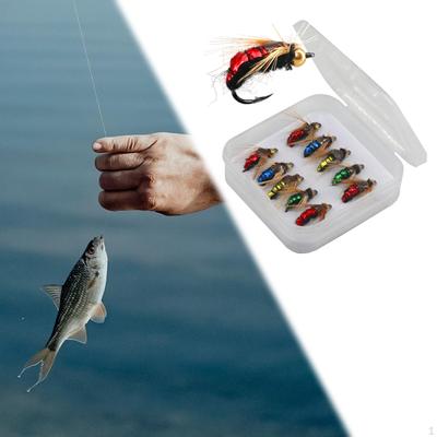 1Pcs Fly Fishing Bait with Hooks Gear Sea Artificial Baits
