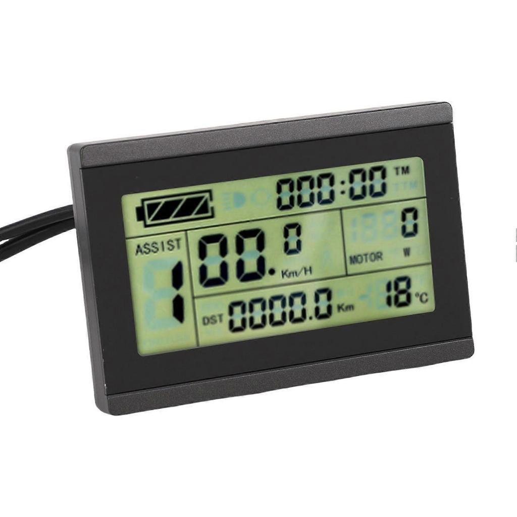 Mountain Bike Display Meter Color Screen Cycling Control Panel for Electric Bikes Scooters SM Connector