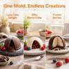Shallow Half Sphere Dome Cake Pan Non-Stick Semicircle Cake Pan Hemisphere Cake Pan  Pudding Making