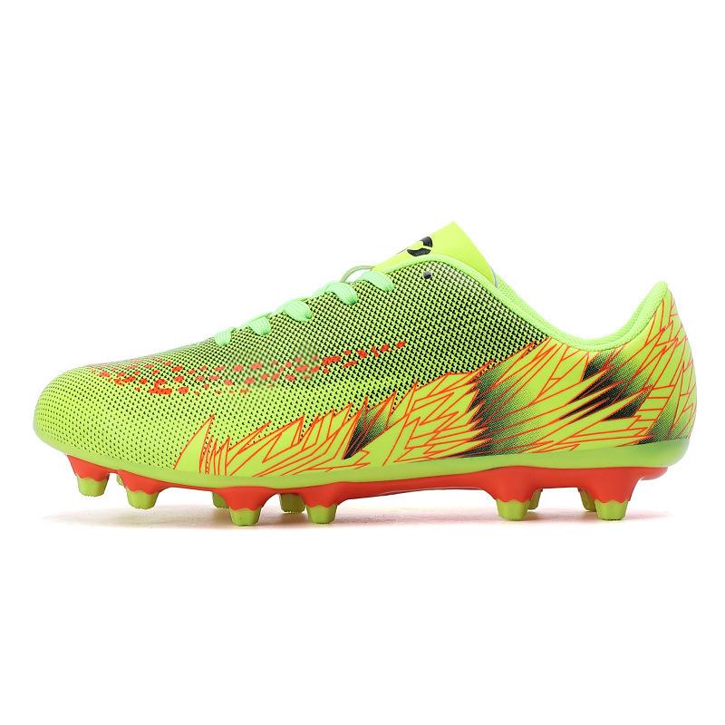 

New spring and summer low-top football shoes fashion long nail sneakers nail shoes front lace-up running shoes grass shoes 45