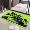 Cool Racing Printed Door Mat Anti Slip and Easy To Clean Suitable for Use As A Bedroom Bathroom Door Mat At Home  Floor Mat  Rug