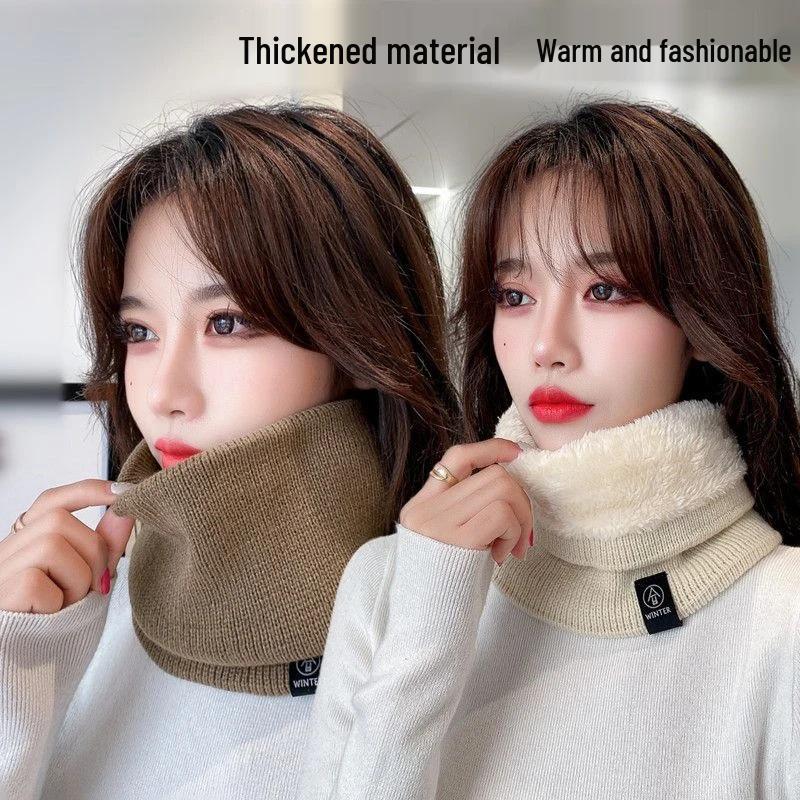Unisex Winter Fleece-lined Snood: Warm Cycling Scarf & Fashionable Neck Warmer