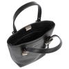 Michael Kors Quinn Mini Leather Shoulder Bag With Detachable Adjustable Strap And Gold Metal Details Women Handbags Black 32S5GQNC0L-BLACK