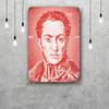 Simon Bolivar Metallschilder Wanddeko Vintage Blechschilder Captain Metallposter Dekor für Bar Kneipe Club Wanddekoration
