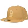 New Era 59Fifty Fitted Cap - MLB TEAMS Panama Tan / Gold