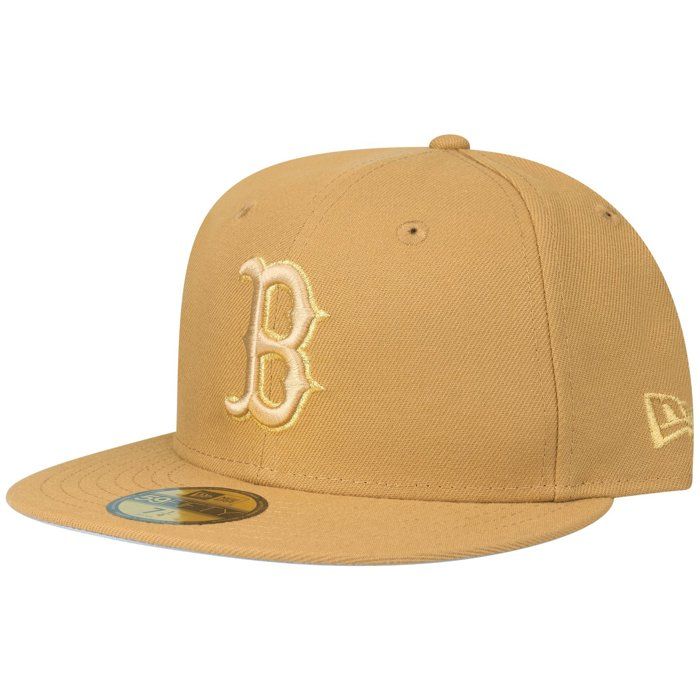 New Era 59Fifty Fitted Cap - MLB TEAMS Panama Tan / Gold
