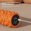 5 Modes Vibrating Foam Roller Adjustable Exercise Muscle Massager  Bodybuilding