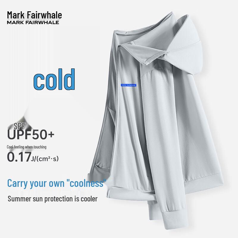

Mark Fairwhale Men s Hooded Cooling UV Protection Jacket L
