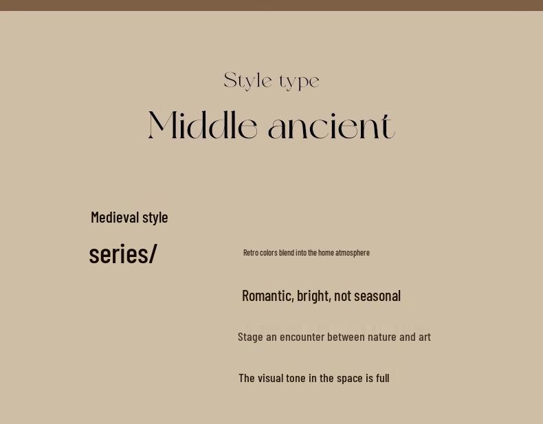 Chinese Ink Bamboo Desktop Screen: Retro Office & Tea Table Decor