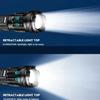 Super Bright Flashlight, Outdoor Waterproof Flashlight, Type-C Rechargeable Flashlight, Multifunctional Torch with Power Display, Zoomable Tactical