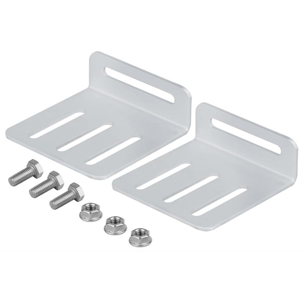 Adjustable Solar Panel Tilt Mount Bracket Kit Z Shape Aluminum Solar Panel Rack L-shaped Bracket Aluminum Photovoltaic Bracket