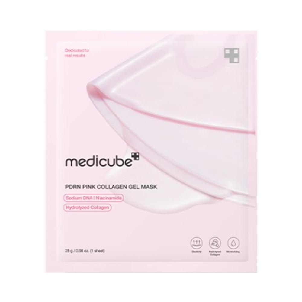 Medicube [elastica Velo Leggero Rapido] Medicube Pdrn Rosa Collagene Maschera in Gel 1 Foglio