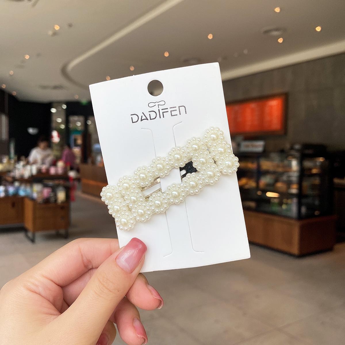 

1 шт., заколка для волос с искусственным жемчугом, головной убор, коготь для волос для женщин, девушек, макияж, заколки для волос, аксессуары для волос, зажим для ванны в форме краба, головной убор