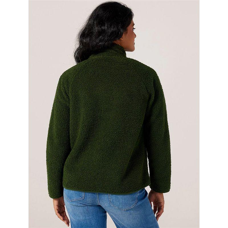 Double-Sided Fleece Original Surplus Uk Dc Autumn and Winter Warm and Comfortable Zip Pocket Simple Fleece Sweatshirt Fleece Top