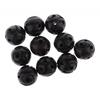 10 Lot Black Wood Beads Buddhist Print Necklace Anlets Key Decor 12MM