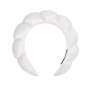 Vintage Velvet Cloud Hair Hoop for Women Girls Sponge Headband Wash Face Wristband Set Spa Bathroom Accessories