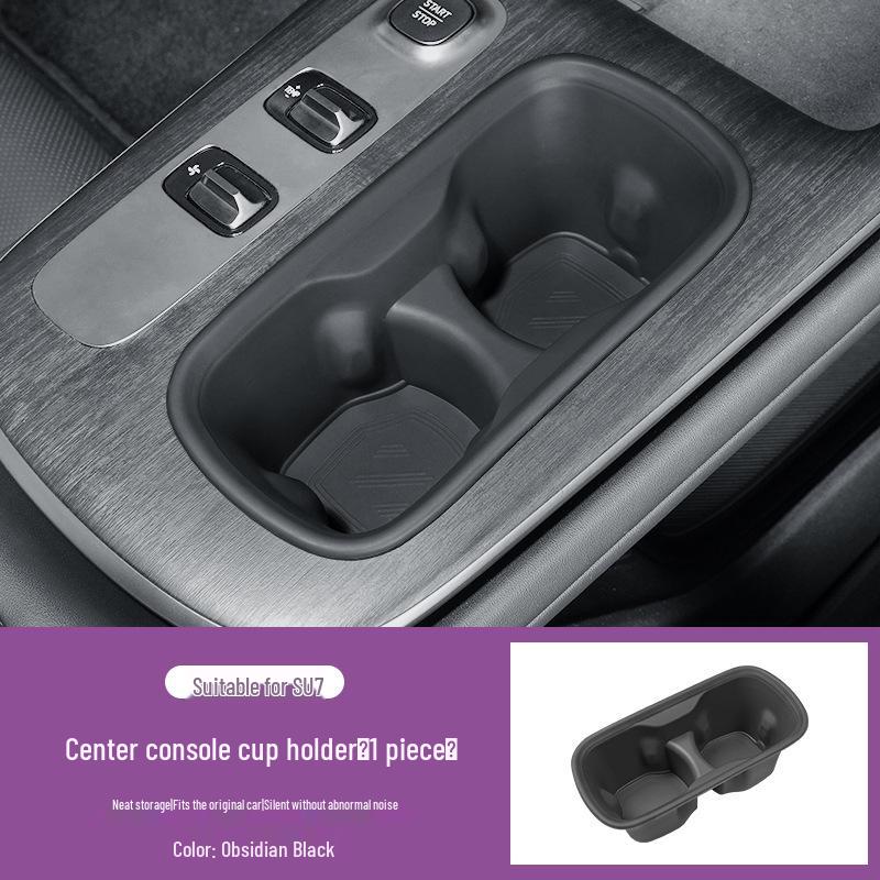 Silicone Pad for Xiaomi SU7: Anti-Slip, Wireless Charging, Protective Interior Console Cover