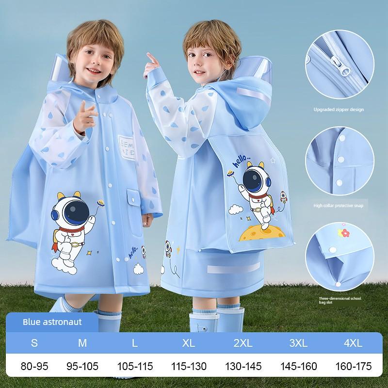 Kinder-Regenmantel für Jungen und Mädchen, Grundschüler der ersten Klasse, Speziell für die Schule, Jungen Kindergartenkinder, 2025 Neues Modell Regenponcho