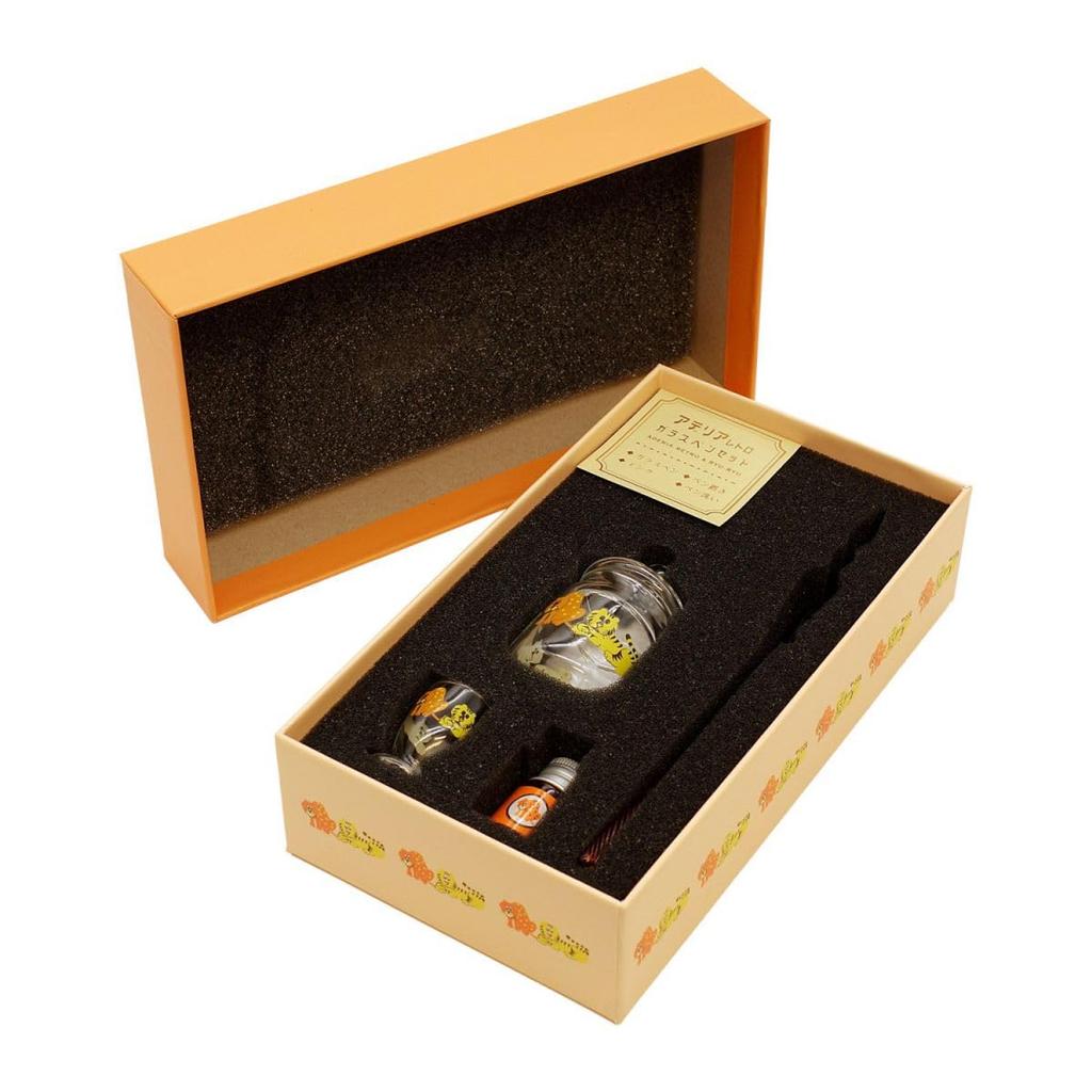 Aderia Retro Glass Pen Set Cute [Zoomate] ADGP-02