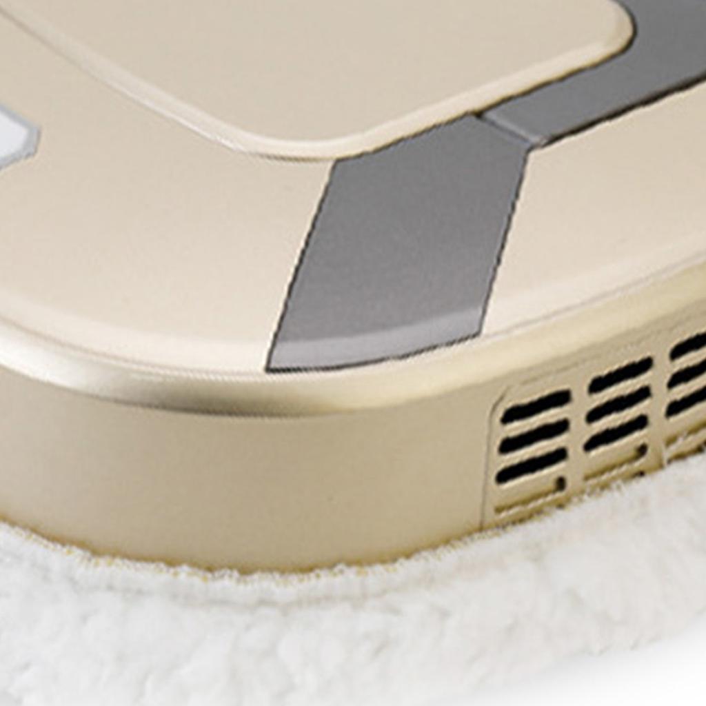 Auto Mop Cleaner ABS with Built In Lithium Battery Wet and Dry Mopping Charging Mopping Robot for Home Champagne