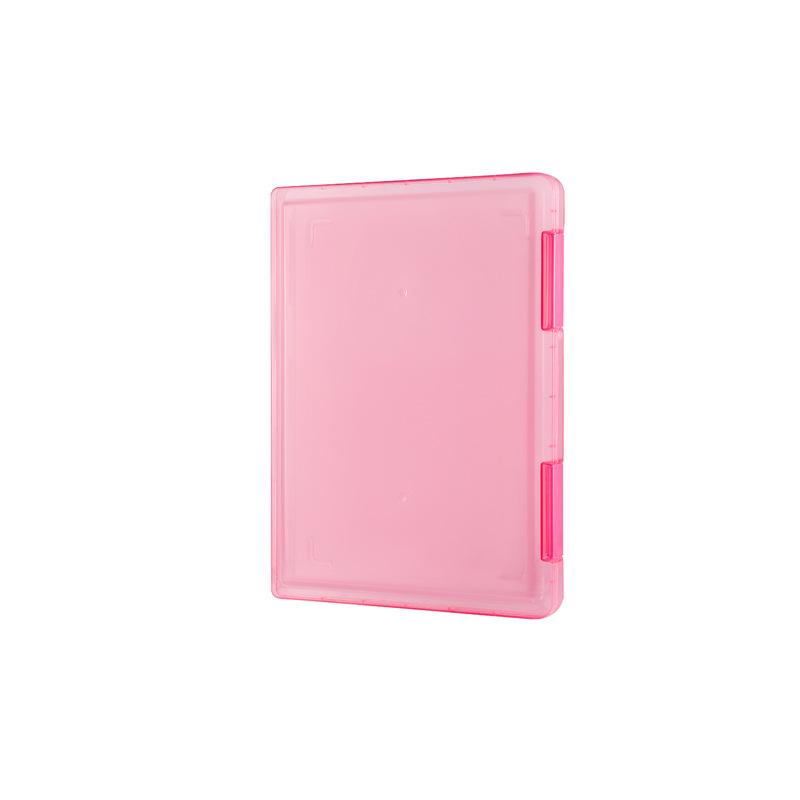 Simplified A4 Desktop Document Box, A5 Paper Color Transparent Bill Sorting Box