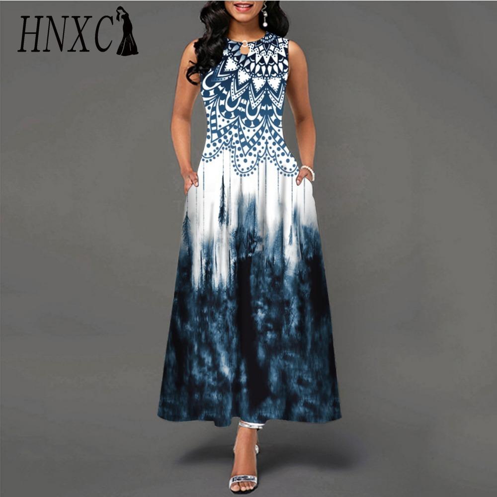 

HNXC 48 цветов Новое женское свободное винтажное платье с оборками и цветочным принтом Платье Befree Майки для большой летней вечеринки Элегантные платья макси XXXXXL