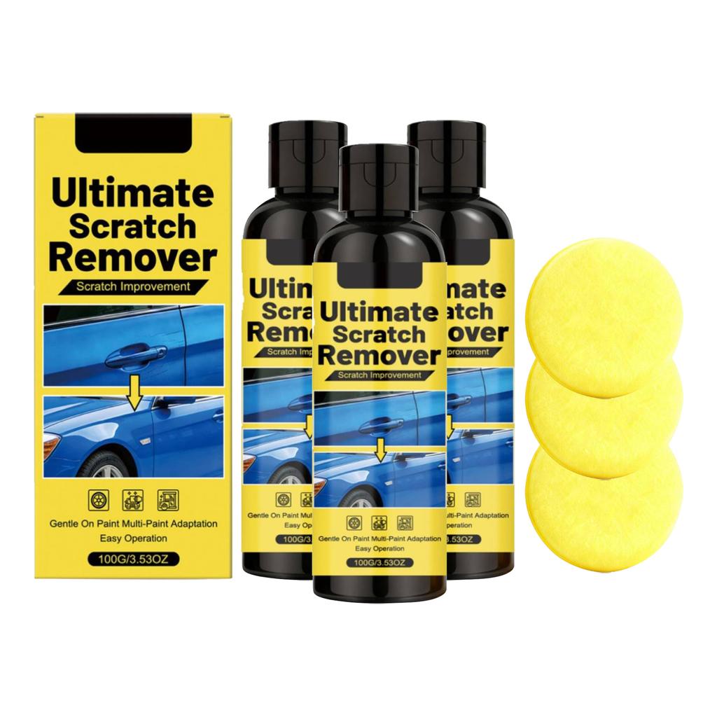 Ultimate Scratch Remover 100ml Car Scratch Repair Liquid Multi-Paint Adaptation Easy Application Scratch Improvement Solution