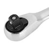 Mini ráčnový klíč 1/4" Kovový momentový klíč Odolný imbusový klíč Nástroj pro opravu auta 107/130mm