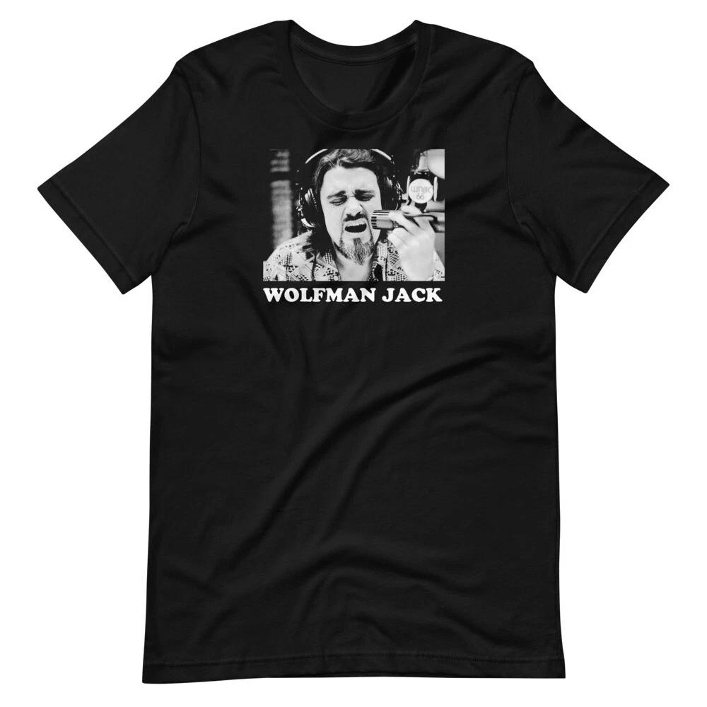 

WOLFMAN JACK Artwork Graphic Tee Shirt Unisex t-shirt S