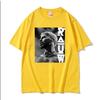 Rapper Rauw Alejandro Reggaeton Trap T-shirt Unisex's Harajuku Retro Hip Hop Punk T-shirts Unisex 100% Cotton Short Sleeve T Shirt