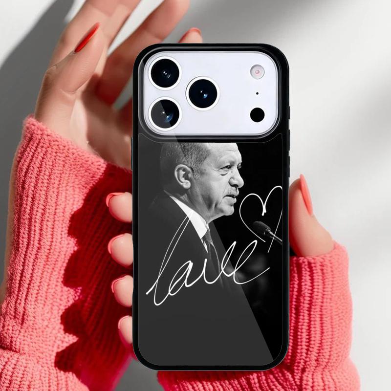 

Turkey Recep Tayyip Erdogan Phone Case for iPhone 17 Air 16e 15 14 13 Pro Max Back Cover for 12 11 Pro Coque iPhone17