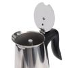 300ML Large Capacity Household Electric Mocha Pot 304 Stainless Steel Italian Espresso Hand Brewed Coffee Machine